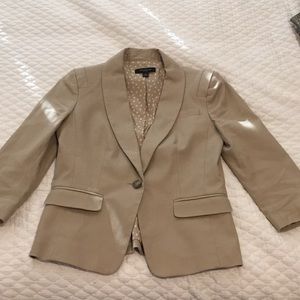Ann Taylor size 4 lined pique blazer